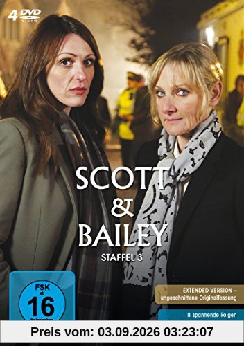 Scott & Bailey - Staffel 3 [4 DVDs]