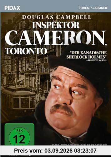 Inspektor Cameron, Toronto / 7 Folgen der Krimiserie im Sherlock-Holmes-Stil (Pidax Serien-Klassiker) [2 DVDs]