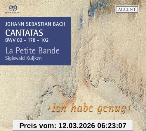 Kuijken Johann Sebastian Bach, Kantaten Bwv 82 / 178 / 102 (Kantaten Für Das Kirchenjahr Vol. 3)