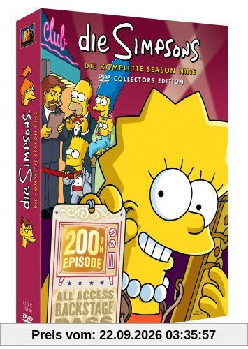 Die Simpsons - Die komplette Season 9 (Collector's Edition, 4 DVDs)