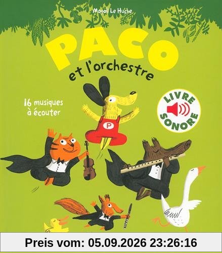 Paco et l'orchestre : 16 musiques à écouter