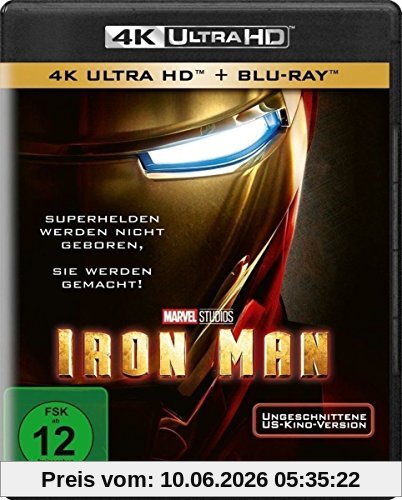 Iron Man  (4K Ultra HD) (+ Blu-ray)