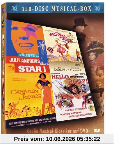 Musical Box - Star! / Carmen Jones / Hello, Dolly! / Meine Lieder - Meine Träume (4 DVDs)