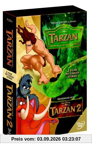 Tarzan / Tarzan 2 (3 DVDs)