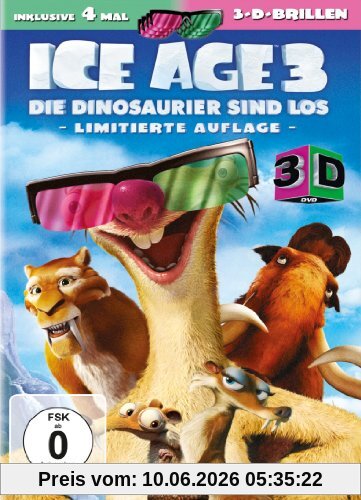 Ice Age 3 - Die Dinosaurier sind los 3D (Limitierte Auflage - 2 Discs)