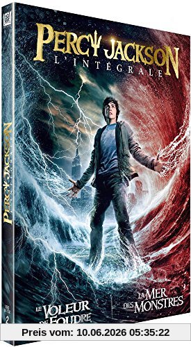 Coffret percy jackson 2 films : le voleur de foudre ; la mer des monstres [FR Import]