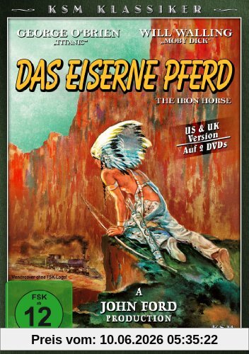 Das eiserne Pferd - The Iron Horse (US & UK Version) (KSM Klassiker) (2 DVDs)