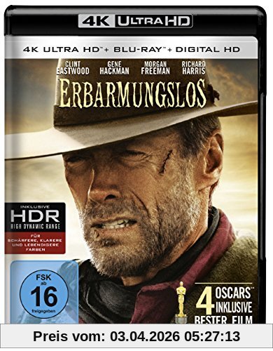 Erbarmungslos (4K Ultra HD + 2D-Blu-ray) (2-Disc Version) [Blu-ray]