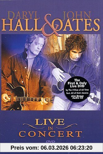 Lawrence Jordan Daryl Hall & John Oates - Live In Concert (+ Audio-Cd)