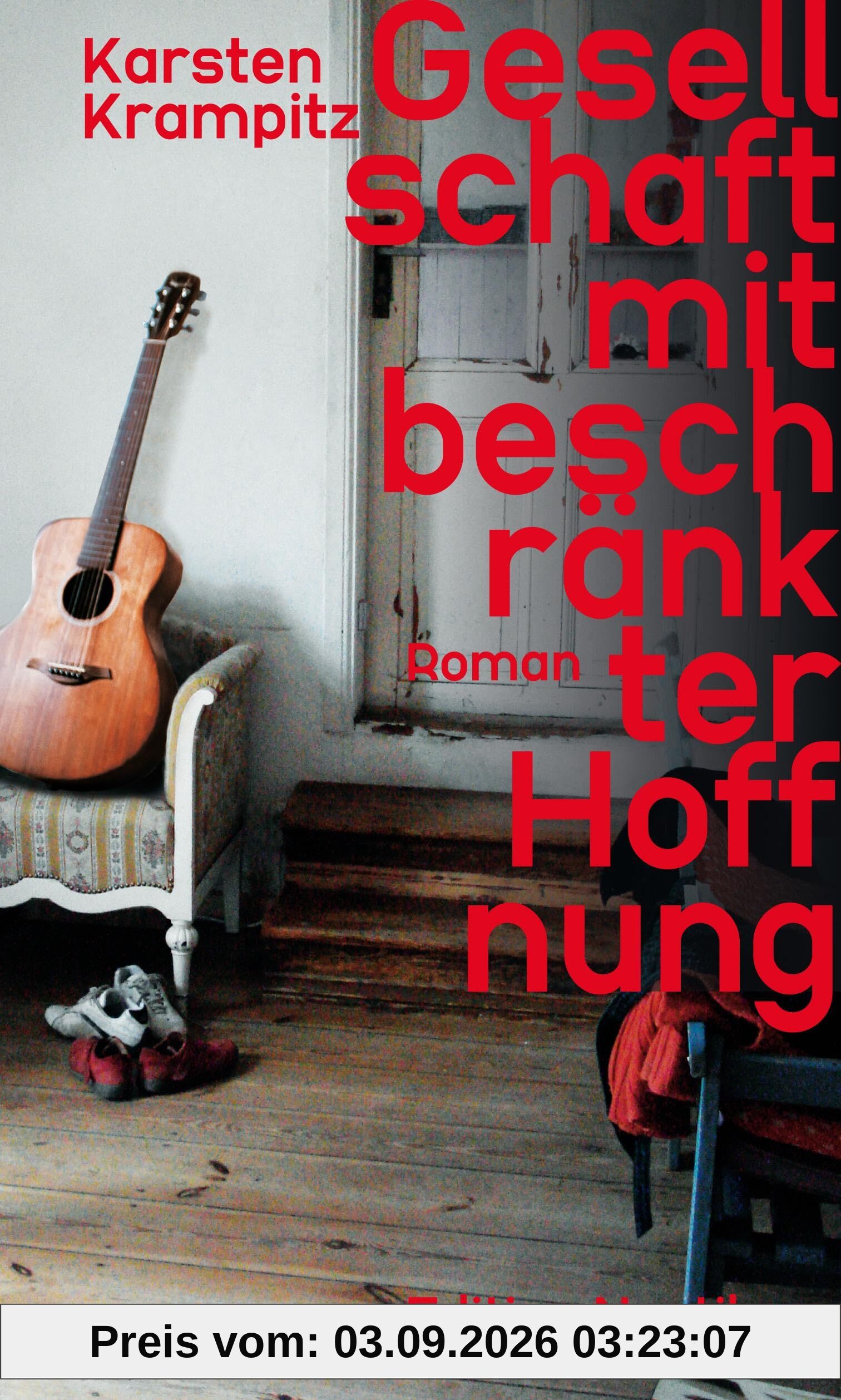 Gesellschaft mit beschränkter Hoffnung: Roman. Matthias-Vernaldi-Preis für selbstbestimmtes Leben