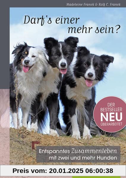 Darf's einer mehr sein: Entspanntes Zusammenleben mit zwei und mehr Hunden