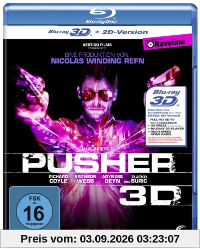 Pusher 3D (+ 2D-Version) [Blu-ray 3D]