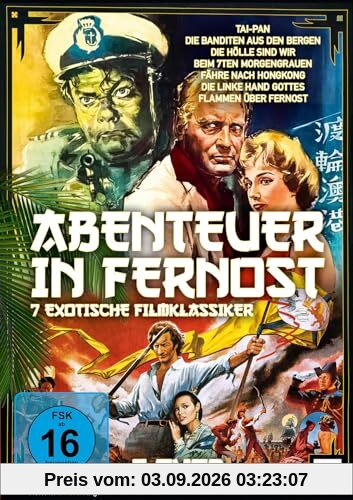 Abenteuer in Fernost - 7 exotische Filmklassiker mit Starbesetzung (Pidax Film- und Hörspielverlag) [7 DVDs]
