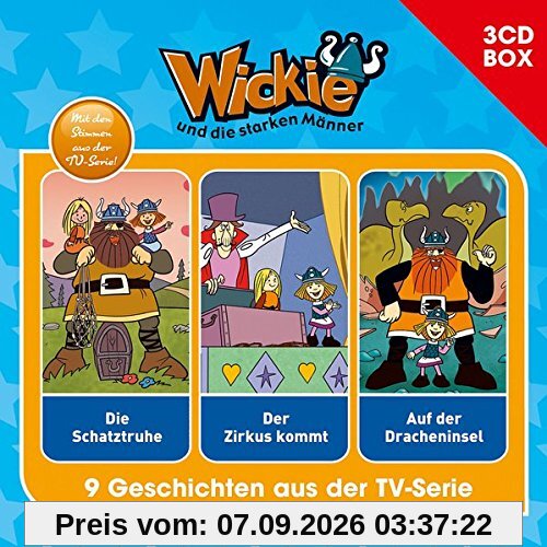 Wickie-3-CD Hörspielbox Vol.4