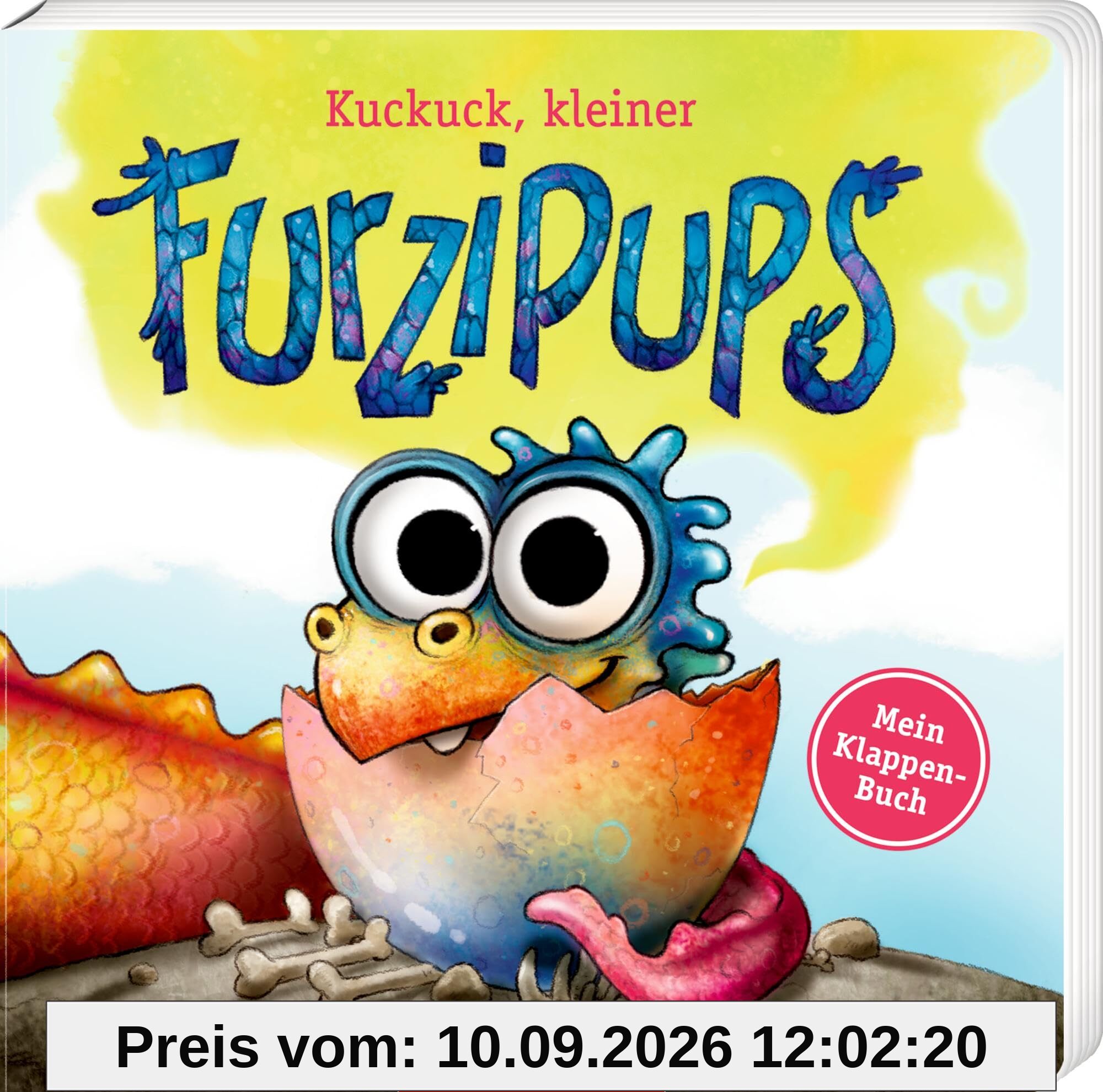 Kuckuck, kleiner Furzipups: Mein Klappen-Buch: gereimte Vorlesegeschichte mit großen Klappen, ab 18 Monate