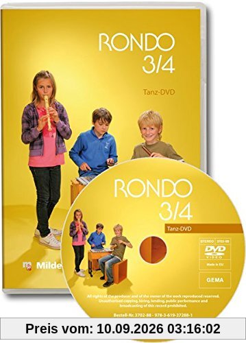 RONDO - Das Liederbuch für die Grundschule - 3./4. Schuljahr, 1 Tanz-DVD
