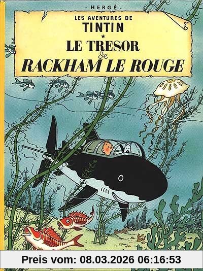 Hergé Les Aventures De Tintin. Vol. 12. Le Trésor De Rackham Le Rouge
