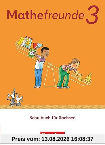 Mathefreunde - Ausgabe Sachsen 2022 - 3. Schuljahr: Schulbuch mit Kartonbeilagen und Das kann ich schon!-Heft - Mit digitalen Medien