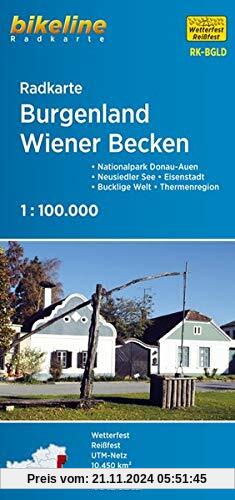 Burgenland - Wiener Becken: Nationalpark Donau-Auen – Neusiedler See – Eisenstadt – Bucklige Welt – Thermenregion, wette