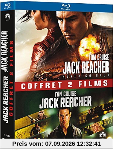 Jack Reacher + Jack Reacher: Never Go Back [Blu-ray]