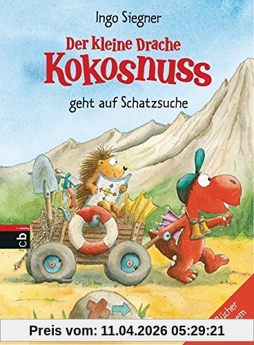 Der kleine Drache Kokosnuss geht auf Schatzsuche: Set aus 2 Bänden mit CD (Sammelbände, Band 4)