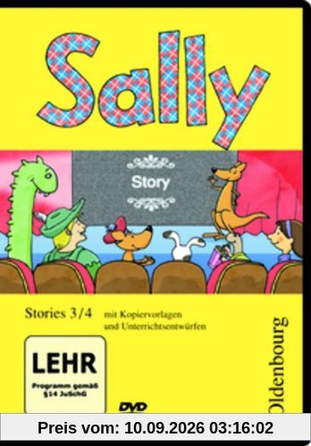 Sally - Zu allen Ausgaben / 3./4. Schuljahr - Stories: Video-DVD. Mit Kopiervorlagen und Unterrichtsentwürfen