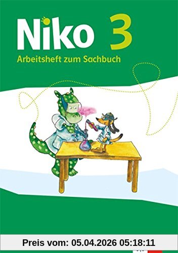 Niko 3. Ausgabe Schleswig-Holstein, Hamburg, Bremen, Nordrhein-Westfalen, Hessen, Rheinland-Pfalz, Saarland: Arbeitsheft zum Sachbuch mit Audio-CD Klasse 3 (Niko Sachbuch. Ausgabe ab 2017)