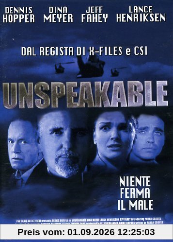 Unspeakable [IT Import]