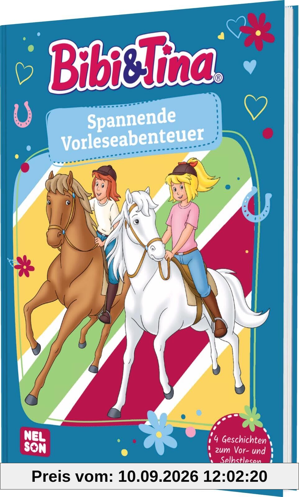 Bibi & Tina: Spannende Vorleseabenteuer: 4 Geschichten zum Vor- und Selbstlesen