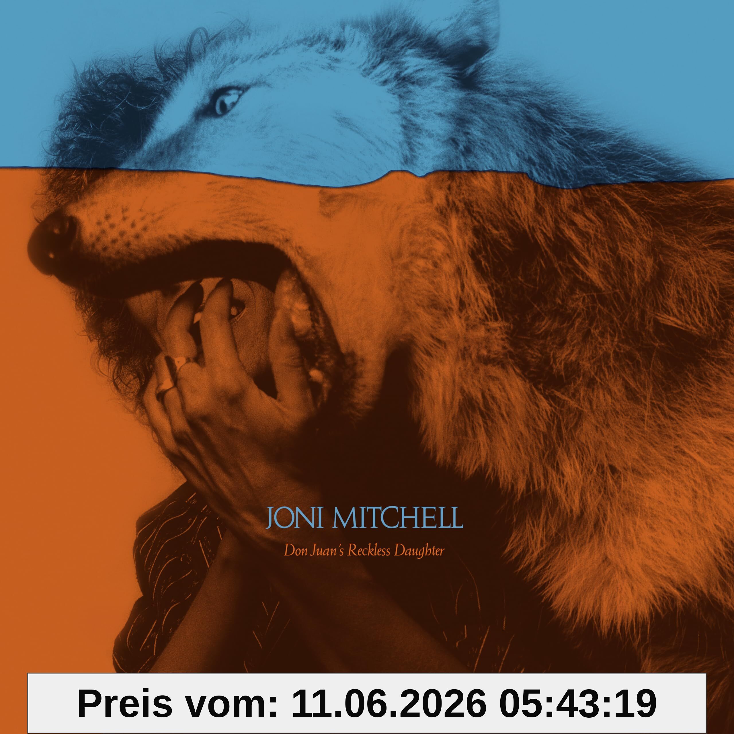 Joni Mitchell Don Juans Reckless Daughter Jb Hifi Exclusive Ltd Orange And Blue Vinyl