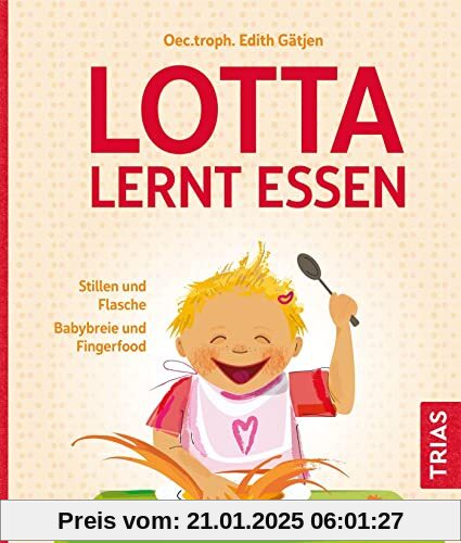 Lotta lernt essen: Stillen und Flasche. Babybreie und Fingerfood