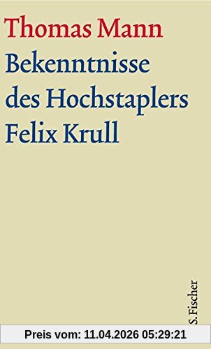Bekenntnisse des Hochstaplers Felix Krull: Text und Kommentarband in einer Kassette (Thomas Mann Große kommentierte Frankfurter Ausgabe)