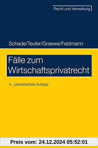 Fälle zum Wirtschaftsprivatrecht (Recht und Verwaltung)