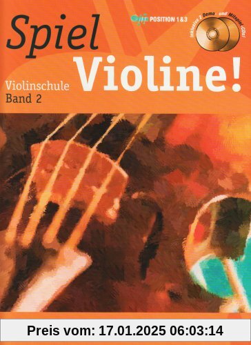 Spiel Violine!, m. 2 Audio-CDs