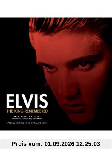 Elvis - The King Remembered (4 DVD-Deluxe Edition + 116-seitiges Buch!) [Special Edition]