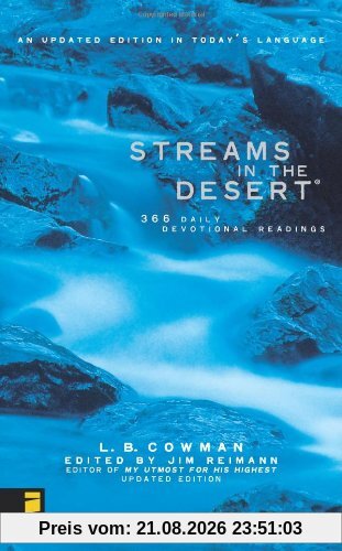 Cowman, L. B. Streams In The Desert, 366 Daily Devotional Readings