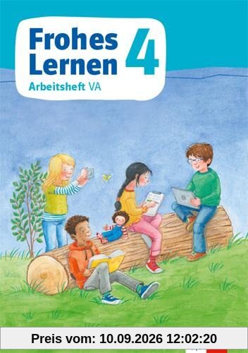 Frohes Lernen Sprachbuch 4. Ausgabe Bayern: Arbeitsheft VA Klasse 4 (Frohes Lernen. Ausgabe für Bayern ab 2021)