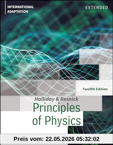 David Halliday Principles Of Physics, Extended, International Adaptation, International Adaptation