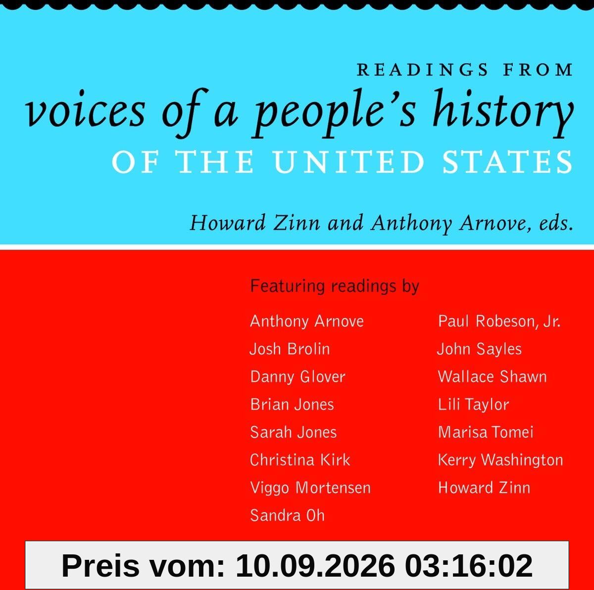 Readings from Voices of a People's History of the United States