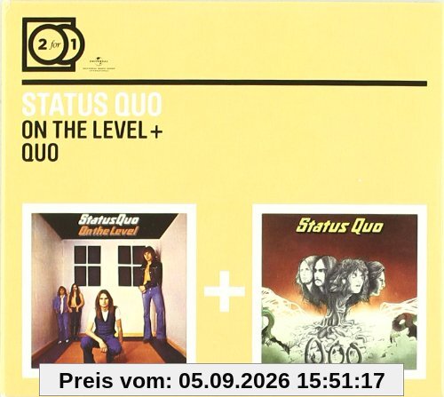 2 For 1: On The Level / Quo (Digipack ohne Booklet)