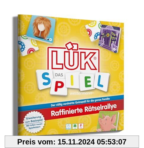 LÜK - DAS SPIEL: Spielheft „Raffinierte Rätselrallye Erweiterung (LÜK - DAS SPIEL: Das kooperative Quiz für die ganze Fa