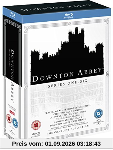Downton Abbey Komplettbox: Season 1-6 mit allen Specials - in Englisch ohne deutsche Sprachfassung
