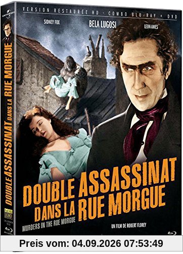 Double assassinat dans la rue Morgue [Combo Blu-ray + DVD]