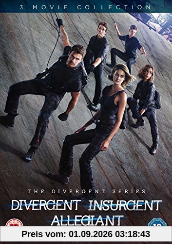unbekannt Divergent/Insurgent/Allegiant [Dvd] [2016] Uk-Import
