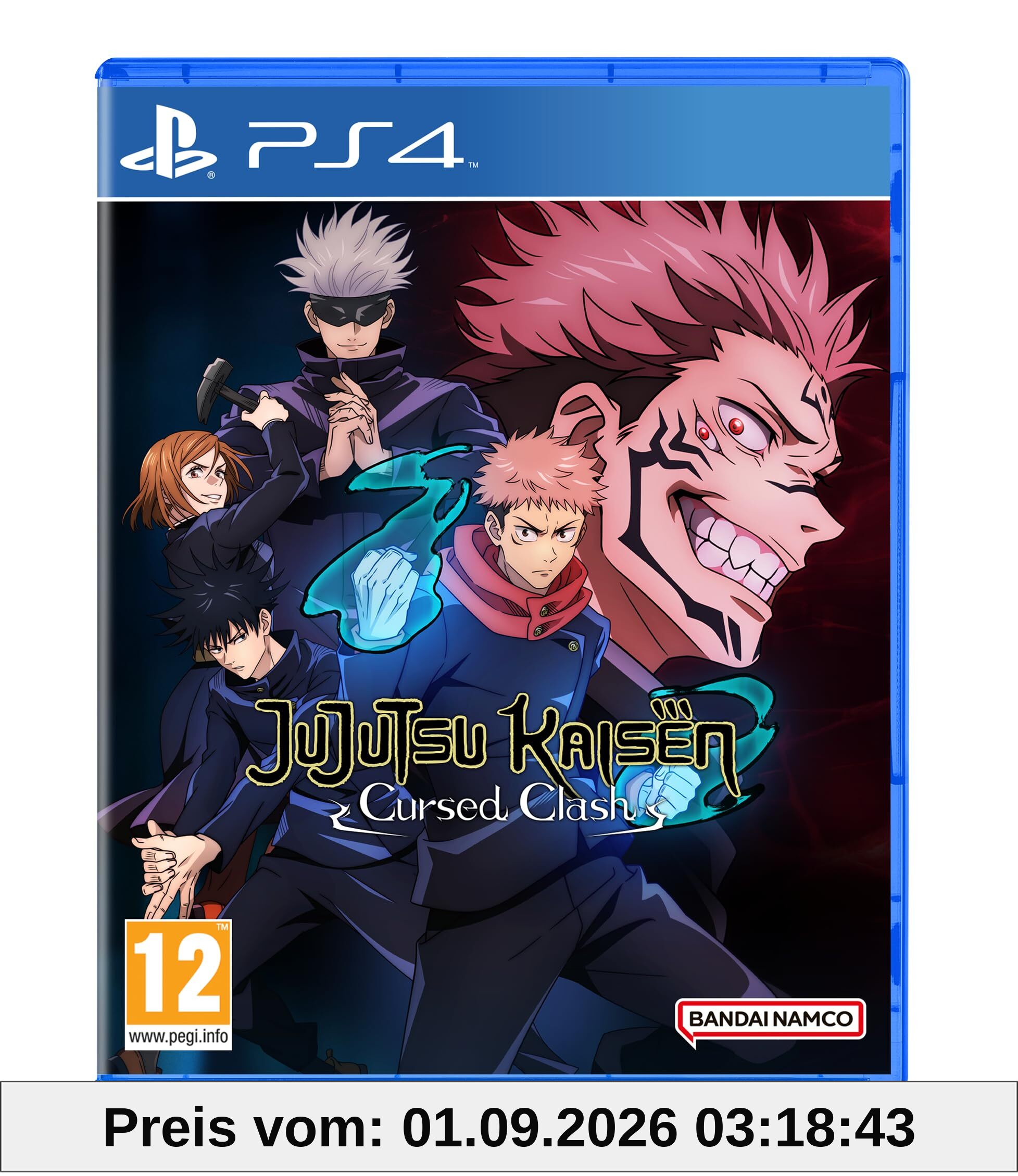Jujutsu Kaisen Choque Verdammtes PS4-Spiel