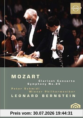 Wiener Philharmoniker Mozart, Wolfgang Amadeus - Clarinet Concerto And Symphony No. 25