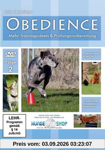 Obedience Folge 2 - Mehr Trainingsideen & Prüfungsvorbereitung: inkl. Booklet und Audio CD