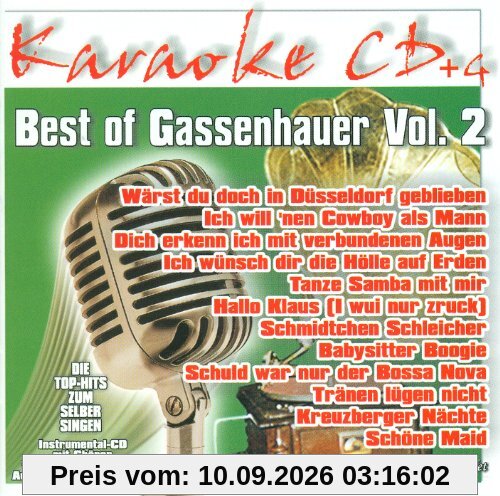 Karaoke Best of Gassenhauer Vol.2