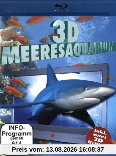 3D Meeresauqarium (+ 2 3D-Brillen) [Blu-ray]
