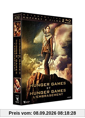 Hunger Games - Hunger Games 2 : L'embrasement Coffret 2 Blu-Ray